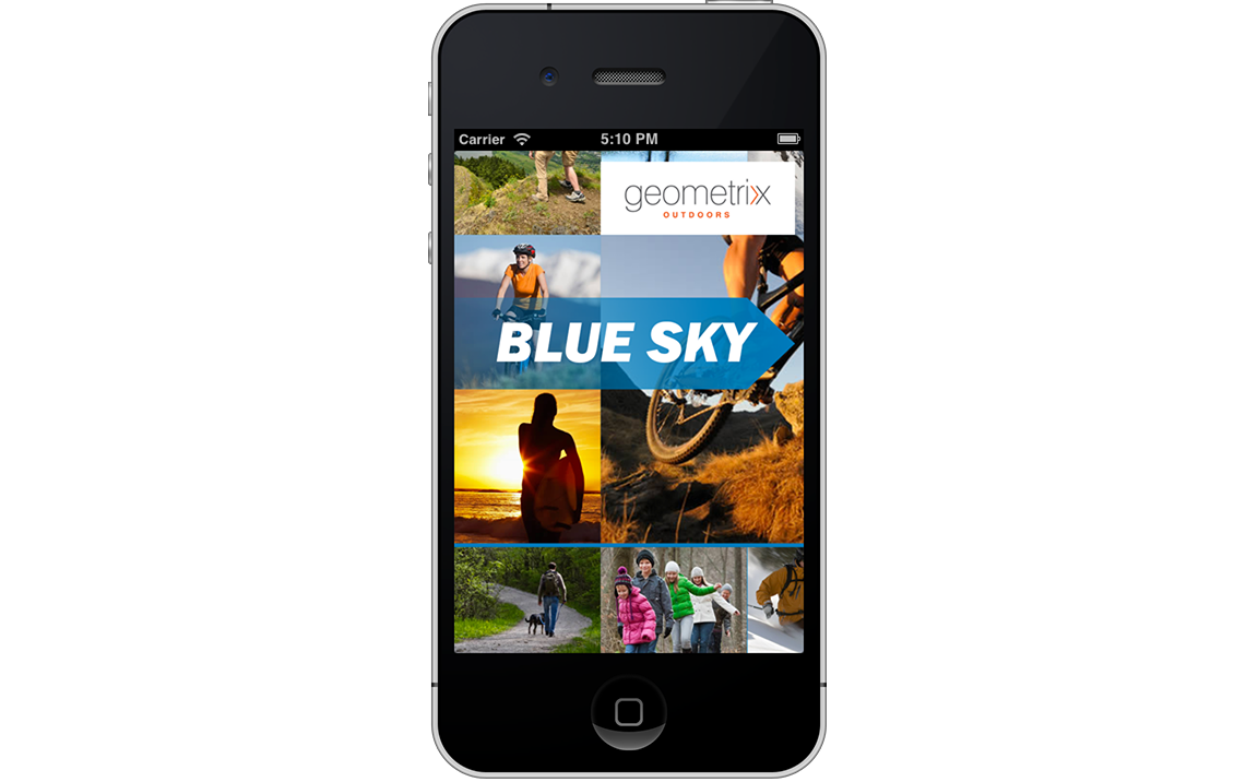 BlueSky app splashscreen